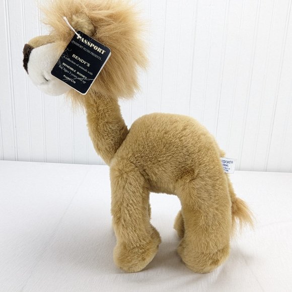 Passport Plush Toys Passport Plush Bendys Lion Stuffed Animal 4